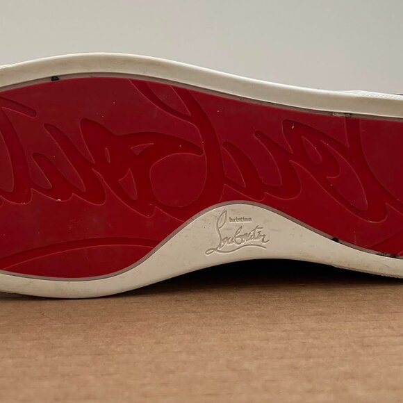 Christian Louboutin Louis Junior Spikes Orlato Flat Low Top Sneakers 44.5 - Picture 8 of 16